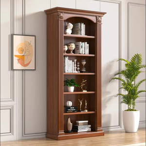 Estantería de madera maciza americana, combinación gratuita, estantería sin fin, estante de almacenamiento para sala de estar, suelo, estudio, estantería, exhibición - Product Image 2