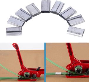 Đóng con dấu PP Pet kim loại <span class=keywords><strong>Clip</strong></span> chống gỉ Hướng dẫn sử dụng đóng gói khóa để đảm bảo bao bì nặng và Pallet dải - Product Image 5