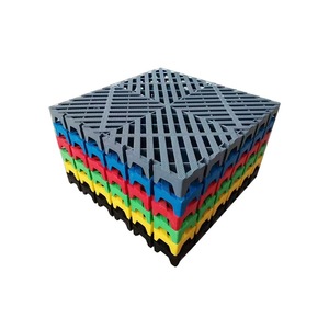 Vente Flash : Dalles de Sol Modulaires en PVC SPC de 1,8 mm, Écologiques, Étanche, Antidérapantes, Personnalisables en Couleur, pour <span class=keywords><strong>Garage</strong></span> et Intérieur - Product Image 5
