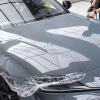 Produit viral 2025 10 ans de garantie Kit d'emballage de voiture prédécoupé Ppf 250 microns Tpu matériel Ashland peinture Film de Protection 1.83*15m