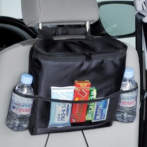 Car Seat Back Storage Bag 10L Oxford Cloth Waterproof Multi Compartment Organizer For Rear Seat Food Cooling - Product Image 2