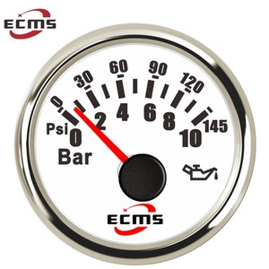 New 2 Inch <strong>Fuel</strong> Oil <strong>Pressure</strong> <strong>Gauge</strong> Meter 0-10bar 0-145psi with Backlight 9-32V Universal Fit - Product Image 2