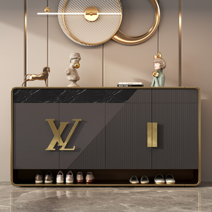 Zapateros <span class=keywords><strong>de</strong></span> Madera Maciza <span class=keywords><strong>de</strong></span> Lujo Ligero, Gran Capacidad, Diseño Moderno <span class=keywords><strong>de</strong></span> Alta Gama, Ajustables para 24-35 Pares, Muebles para el Hogar, Recibidor - Product Image 1