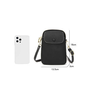 AndoBag <b>Small</b> Square Phone <b>Bags</b> for Women Genuine Cow Leather Fashion Simple Crossbody <b>Shoulder</b> <b>Bag</b> 9925 - Product Image 5