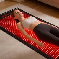 BioMol Grand Tapis de Thérapie par Lumière Rouge LED Infrarouge pour Jambes, Dos et Corps Entier, Couverture et Ceinture de Yoga
