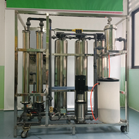 Système de régénération automatique industriel pour adoucisseur d'eau, dispositif d'adoucissement de l'eau à résine à double réservoir pour eau de circulation d'usine