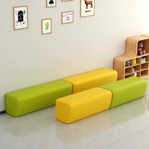 Taburete <span class=keywords><strong>de</strong></span> Bambú Hecho a Medida con Asiento <span class=keywords><strong>de</strong></span> Cuero Artístico - Diseño Minimalista <span class=keywords><strong>para</strong></span> Áreas <span class=keywords><strong>de</strong></span> <span class=keywords><strong>Espera</strong></span> Comerciales y Recepción <span class=keywords><strong>de</strong></span> Salones <span class=keywords><strong>de</strong></span> Belleza - Product Image 4