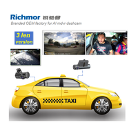 Richmor Memperbarui ADAS Cerdas DSM DMS 4G GPS WIFI Dashcam Mobil Dvr