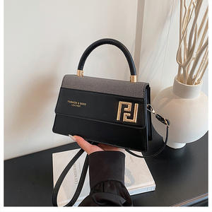 Nouveau Sac Carré en PU de Haute Qualité Automne 2025 – Sac à Main Urbain Simple et Tendance, Polyvalent avec Lettres, Idéal pour Porter en Bandoulière - Product Image 6