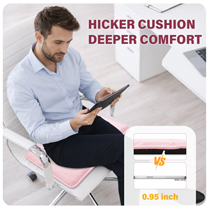 Cojín de Asiento de Espuma Viscoelástica Tejida Suave con Logotipo Personalizado en Color para Silla de Oficina y Hogar - Product Image 6