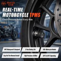 Sensor TPMS 2 Roda untuk Cuaca Ekstrem BLE5.4 IP67 -30 hingga 85 Celcius Akurasi Tinggi ±2.5kPa Grosir OEM