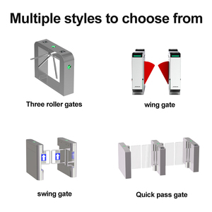 Sistema de salida de entrada de Control de acceso automático Torniquete de trípode de acero inoxidable 304 para oficina Óptimo para la comodidad de seguridad - Product Image 5