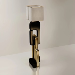 Lámpara de Pie Geométrica Apoli de 415 mm de Diámetro, 1800 mm de Altura, Fuente de Luz LED, para Sala de Estar, Dormitorio, Uso Doméstico - Product Image 1