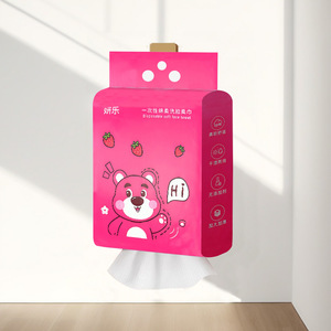Toalla Facial Desechable Suave Yanle de 3 Capas Engrosadas para Montar en la Pared para Salón de Belleza - Product Image 1