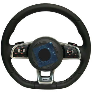 <span class=keywords><strong>Volante</strong></span> Deportivo de Cuero y Alcántara para VW <span class=keywords><strong>Golf</strong></span> <span class=keywords><strong>4</strong></span> 5 6 6r 7 7.5 8 MK4 5 6 7 7.5 8 7 R GTI GTD GTE Variant R-Line - Product Image 1