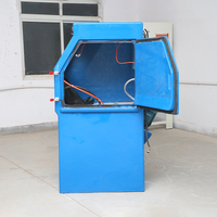 Cabine de sablage humide FRP 9090 sans poussière pour le traitement des surfaces en fibre de verre