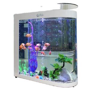 Transparente grande Eco-Friendly vidro acrílico aquário tabela peixe tanque para venda - Product Image 6