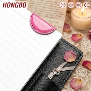 Marcapáginas Magnético de Cuero Patentado de 9 Colores Hongbo, un Lindo Regalo de Papelería para Amantes de los Libros y Organizadores de Presupuesto - Product Image 1