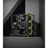 Boîtier PC ATX Open Air 2020 en alliage d'aluminium, prend en charge 3 ventilateurs de 120 mm, radiateur de 360 mm pour le DIY gaming