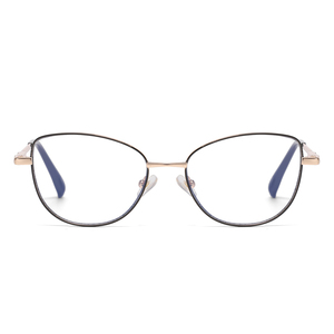<span class=keywords><strong>Gafas</strong></span> Fotocromáticas Anti Luz Azul, Montura de <span class=keywords><strong>Gafas</strong></span> Ojo de Gato Fotogris Anti Reflejos, Monturas Ópticas Metálicas <span class=keywords><strong>para</strong></span> Mujer - Product Image 5