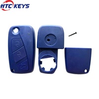 Coque de clé de voiture pliable de remplacement de bonne qualité pour clés de véhicules Fiat