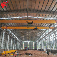 Crane Overhead Listrik Single Girder Gaya Eropa HD Terlaris 2 Ton 5 Ton 7 Ton 8 Ton 10 Ton 15 Ton 20 Ton untuk Dijual