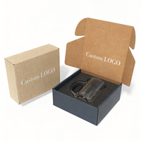Boîte d'expédition pour gobelet isotherme avec logo personnalisé, boîte d'expédition pour tasse à eau, boîte d'expédition pour boisson, boîte d'emballage pour mug