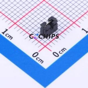 3150-S0B01 Shorting Cap / Jumper Cap P=2.0mm Connector ( Pitch: 2mm )( Open Top / Closed Top: Open Top Type ) - Product Image 2