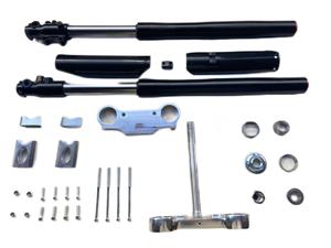 Amortisseur avant inversé 710/735/800MM avec tige de direction et roulements coniques, adapté à la modification des pièces Apollo - Product Image 6