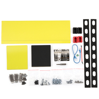 Stock UE Kit vide DIY 48V 16S 48V 280Ah 304Ah 314Ah LFP JK BMS MCCB Disjoncteur 250A Batterie prismatique pour stockage d'énergie solaire