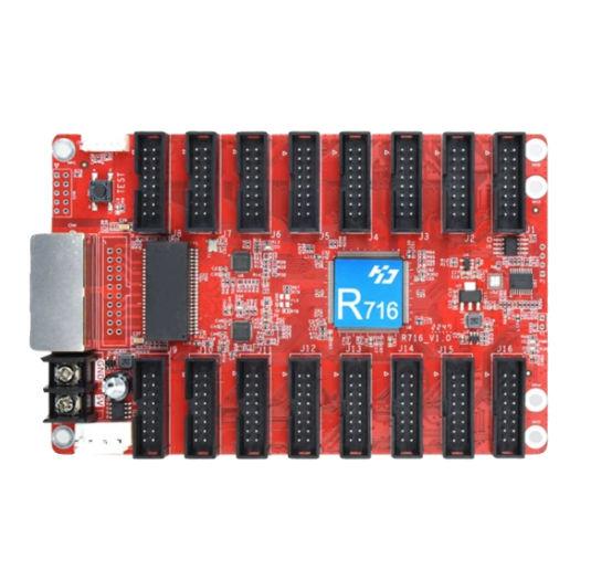 Huidu R716 Receiving Card for LED Display Led  Billboard 16 Ports