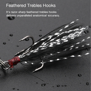 5cm 6.5g Grenouille Appât Flottant Leurres Crankbait Pêche Au Vairon Leurre Appât Dur-artificielles L'attirail De Leurres Minnow - Product Image 5