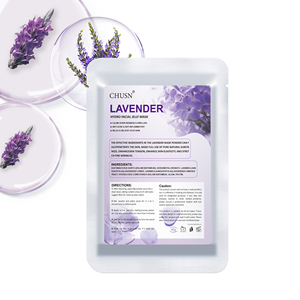 CHUSN Mascarilla en Polvo <span class=keywords><strong>de</strong></span> Jalea <span class=keywords><strong>de</strong></span> Lavanda para Calmar y Suavizar la Piel, Cuidado SPA con Aroma Relajante, Venta al por Mayor para Salones, OEM, ODM, Marca Privada - Product Image 1