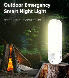 Rechargeable Motion Sensor Lamp <b>LED</b> Night <b>Light</b> for Camping Corridor Bedside Cabinet - Product Image 6