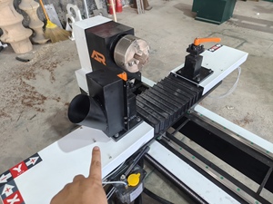Mini Torno CNC para <span class=keywords><strong>Madera</strong></span>, Diámetro <span class=keywords><strong>de</strong></span> Procesamiento <span class=keywords><strong>de</strong></span> 500 mm, para la Fabricación <span class=keywords><strong>de</strong></span> Cuentas <span class=keywords><strong>de</strong></span> Buda, Rosarios, Pulseras, Tazas y Artesanías en <span class=keywords><strong>Madera</strong></span> - Product Image 2