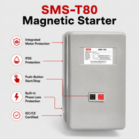 Interrupteur magnétique de démarreur SPX SMS-T80 45 kW pour compresseurs d'air – Meilleur prix – Démarreurs de moteur avec protection contre les surcharges