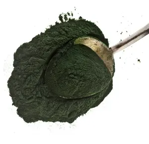 Pó de Spirulina Platensis 100% pura para alimentação animal de algas espirais naturais