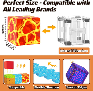 200 pièces blocs magnétiques portail magique ensemble aimant enfants jouets pour garçons filles tige carreaux magnétiques <span class=keywords><strong>jeux</strong></span> de construction sensoriel enfant en bas âge jouets - Product Image 6