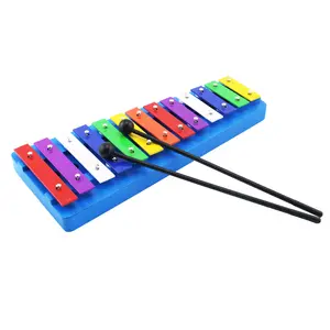 Hot sale music baby toy xylophone percussion instrument set wood xylophone toy for kids 13 tones