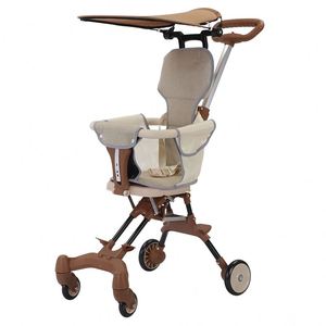 Cochecito de Bebé Ligero y Portátil de 4 Ruedas, Mini Triciclo, Cómodo Cochecito/Portabebés/Carrito - Product Image 1