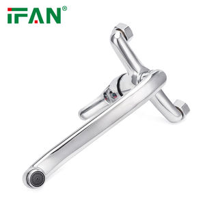 Robinet de <span class=keywords><strong>cuisine</strong></span> mural moderne EUROCLIMA à col long en alliage de zinc, mitigeur pour évier - Product Image 6