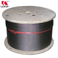 Hochwertiges Edelstahlseil SS304 SS316 Inox-Drahtseil SS-Seil 6x7+IWS 6x19+IWS Stahlseil Edelstahl-Drahtseil