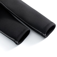 Traje de Neopreno Completo para Hombre de 3mm con Cremallera Trasera, Unisex, para Agua Fría, Canyoning, Surf, Natación, Buceo, Negro, Manga Larga, Adultos, Resistente