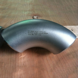 סין 2 "50mm dn50 מ" מ dn50 a 90 צינור המרפק מתאים lr חלקה 1.4449 a403 wp317 נירוסטה 10 המרפק מתאים אל חלד - Product Image 6