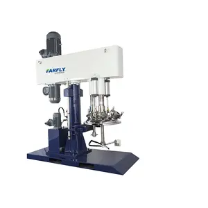 China Farfly FDL1200 máquina mezcladora de líquidos con raspador para sellador de masilla producción de máquinas mezcladoras de pintura de automóviles