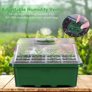 Vertak Mini Kas Plastic Landbouw Zaaibak Kinderkamer Herbruikbaar Zaad Starter Lade - Product Image 4