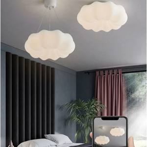 Lámpara de Techo de Diseño Nórdico en Forma de Nube para Hogar Moderno Minimalista, Iluminación de Lujo para Sala de Estar, Comedor, Dormitorio Principal - Product Image 2