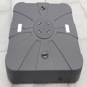 Parasol de Patio Colgante Tipo Cantilever, Grande, Estilo Romano Chino, con <span class=keywords><strong>Base</strong></span>, Poste de Repuesto y Piezas de Muebles para Exteriores - Product Image 4