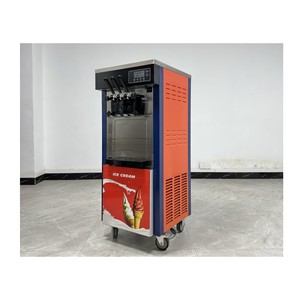 Máquina para Hacer Helados en India, Máquina de Helados Suaves de Sobremesa, Portátil, de 3 Sabores - Product Image 3