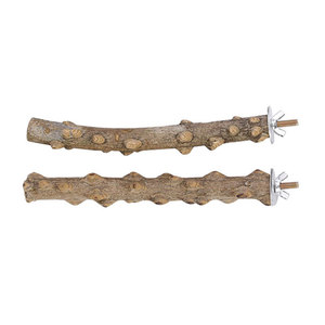 คอนสำหรับนกพิราบทำจากไม้ธรรมชาติ,อุปกรณ์เกาะสำหรับนกขนาดเล็กกรงนกขนาดเล็กมี5ชิ้น - Product Image 5